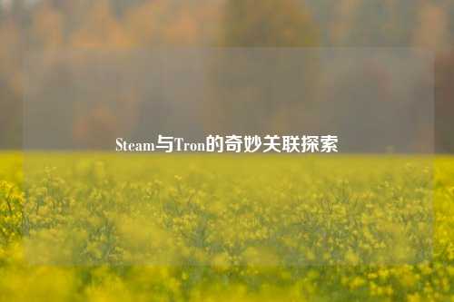 Steam与Tron的奇妙关联探索