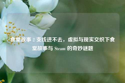 食堂故事 2 支线进不去，虚拟与现实交织下食堂故事与 Steam 的奇妙谜题