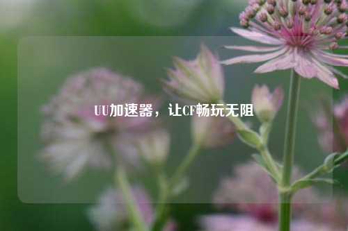 UU加速器，让CF畅玩无阻