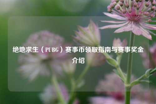 绝地求生（PUBG）赛事币领取指南与赛事奖金介绍