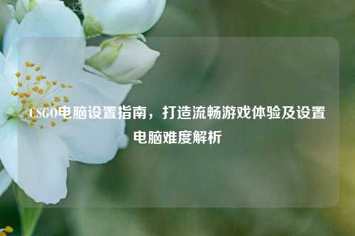 CSGO电脑设置指南，打造流畅游戏体验及设置电脑难度解析