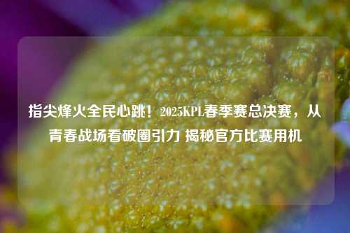 指尖烽火全民心跳！2025KPL春季赛总决赛，从青春战场看破圈引力 揭秘官方比赛用机