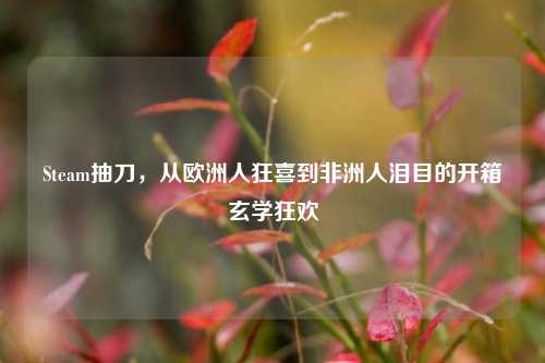 Steam抽刀，从欧洲人狂喜到非洲人泪目的开箱玄学狂欢