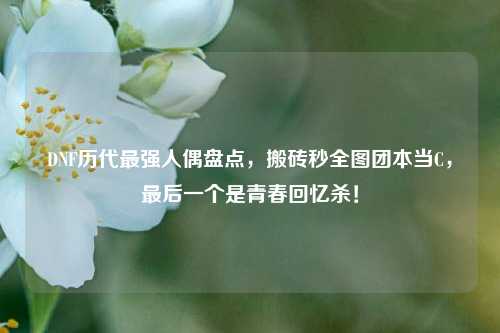 DNF历代最强人偶盘点,搬砖秒全图团本当C,最后一个是青春回忆杀!